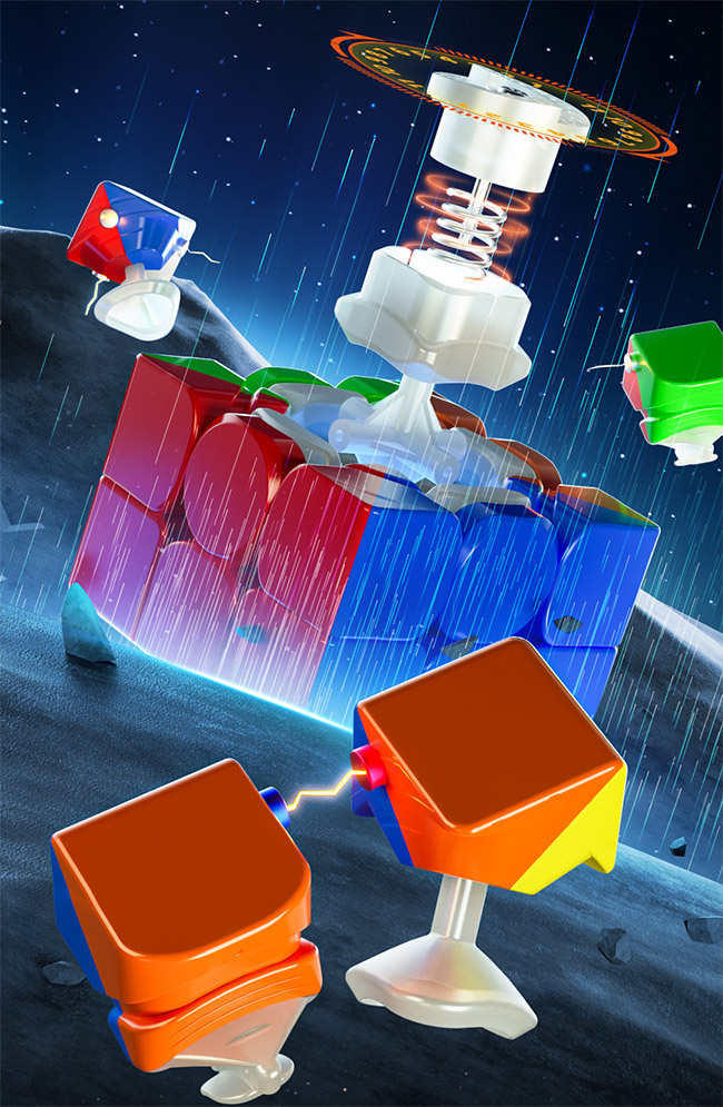 QiYi Warrior M Pro 3x3x3 Cube Stickerless